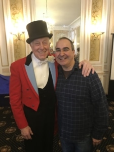 World Renowned Circus Ringmaster Norman Barrett MBE & Adrian Catch